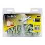 Triple-Grip #12 Green (+ Screws) + Drill Bit Anchors (40)