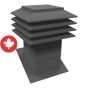 VMAX 301 Sloped Roof Ventilator - Charcoal