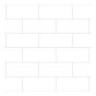 Metro Peel & Stick Backsplash - 18" x 9'