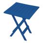 Folding Side Table - 15.25" x 17" - Blue