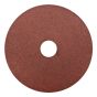 Disques abrasifs en fibre d'oxyde d'aluminium, 5" x 7/8", grain 60, en vrac