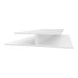 Moulure en H en PVC pour panneau Trusscore RibCore, blanc, 3/4" x 10'