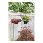 Shepherd Hook - Double - Vineyard Model - 84" - Black