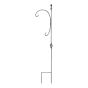 Shepherd Hook - Venetian Model - 64" - Black