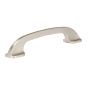 Combination Metal Pull - 96 mm - Brushed Nickel
