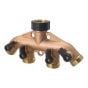 Metal 4-way Hose Valve