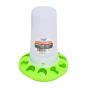 Base de mangeoire B3 en plastique pour volaille, 1 l, vert
