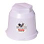 Plastic Hexagonal Jar - White - 1 gal