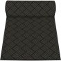 Tapis Rake, charbon noir, 36" x 600"