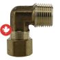 Elbow male - 3/8" OD Comp x 3/8" MPT