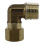 Coude mâle, 3/8" od comp x 3/8" mpt