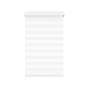 Cordless Zebra Roller Shade - White - 48" x 72"