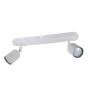 Sullivan 2-Light Directional Track Light - White -  13 7/9" x 5 1/8"