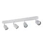 Sullivan 4-Light Directional Track Light - White - 22 5/6" x 5 1/8"