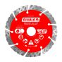 Diamond Segmented Turbo Cut-Off Disc for Masonry - 6"