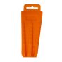 Coin d'abattage, en plastique, orange, 5 1/2"