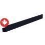 J-Trim for CanExel Ced'R-Vue - 1" x 10' - Black
