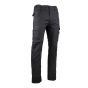Pantalon, Basalte, en tissu Canvas extensible, grandeur 32, noir