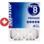Pleated Filter 4" x 16" x 20" - White