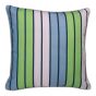 Coussin d'extérieur imprimé, rayé, 18" x 18"