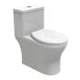 Toilette, monobloc, ronde, Napoli, 4,8 l