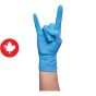 Nitrile Gloves - Powder Free - 4.5 Mil - Blue - 100/Pkg - Medium