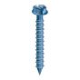 Concrete Screw - Hexagonalhead - 100/Pkg - 1/4" x 6"