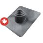 Flashings For Roofing - Black - 13" x 13