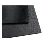 Rubber Mat – Ameba – Black - 3’ x 4’ x 1/2"