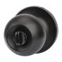 Private Door Knob - Hudson - Matte Black