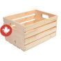 Caisse de rangement, pin, 16"