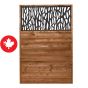 Privacy Fence Panel - Sprig - 4' x 6'