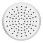 Pomme de douche à effet pluie, rond, chrome, 8"