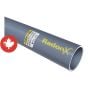 Tuyau RadonX, PVC, SGV, 4" x 10'