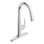 Robinet de cuisine rétractable, Eastcourt, chrome