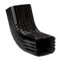Gutter Elbow A - Aluminum - Black - 2" x 3"