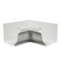 Gutter Inside Corner – Aluminum – White - 5"