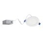 Luminaire encastré, DEL, dimmable, blanc, 4", 3CCT, 4/pqt