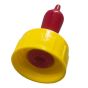 Screw-On Lamb-Feeding Teat, Red