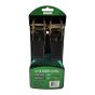Pack of Ratchet Straps – Green - 1" x 15' - 2/pkg