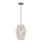 Dakhlio Pendant Light – 8.5" – White-Gold