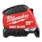 Magnetic Tape Measure - Wide Blade - 25'