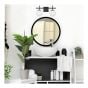 Vanity Wall Light – 2 Bulbs – Black