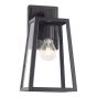 Outdoor Light Wall – Tryada – Black - 12.59" x 6.69" x 5.55"