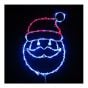Santa Claus Silhouette Lights - LED - 18"