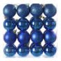 Set of 32 Christmas Balls – 2" – Mixed Finish – Assorted Colours