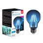Ampoule bleue DEL A19, 4,5 W, intensité variable