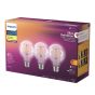Ultra Definition LED G25 Light Bulbs, Soft White, 3.5W, 3/Pkg