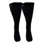 Bas chauffants, S/M, 3 niveaux, jusqu’à 9 h, noir/gris