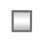 Makala Mirror, Grey, 28-in